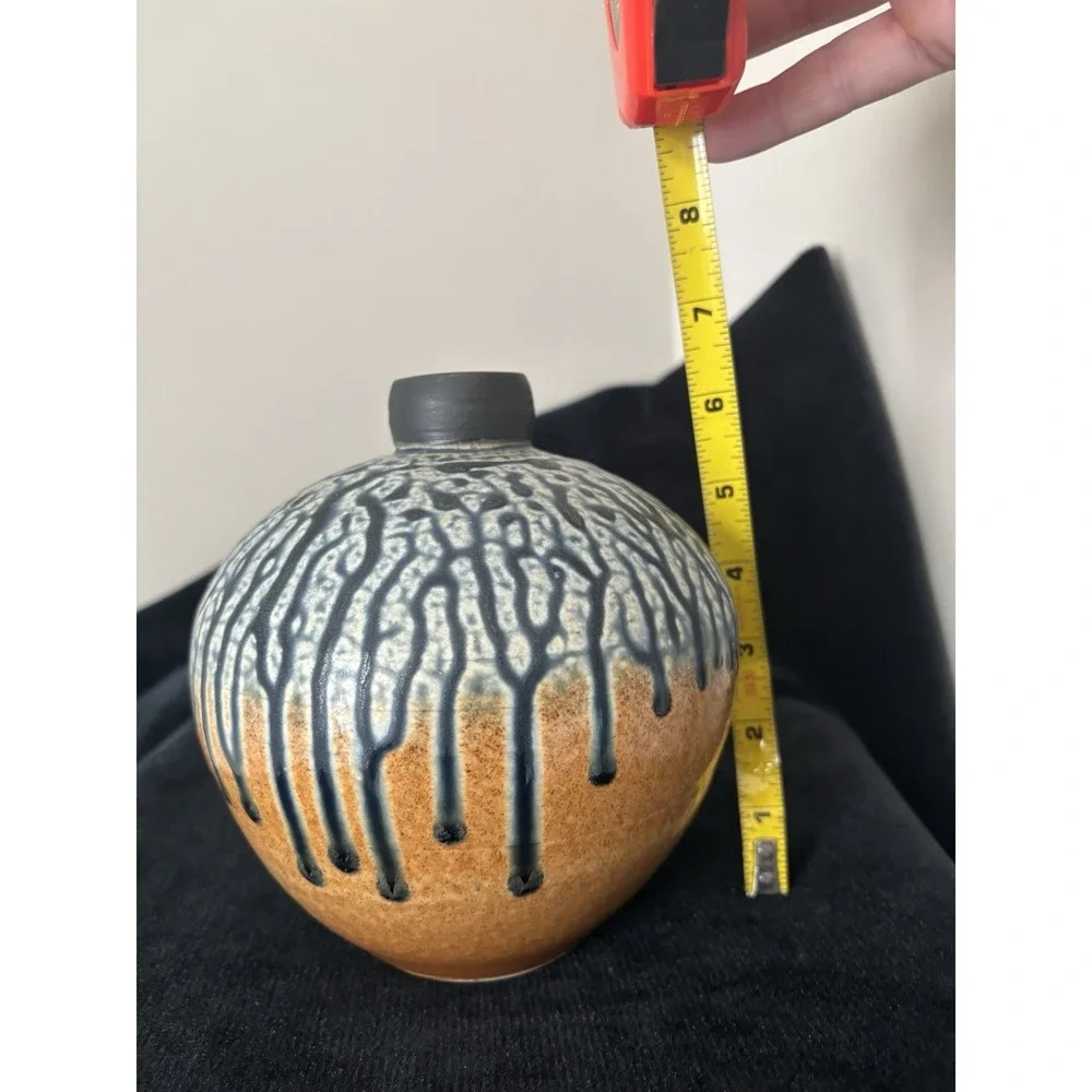 North Carolina Hand Thrown Pottery Vase